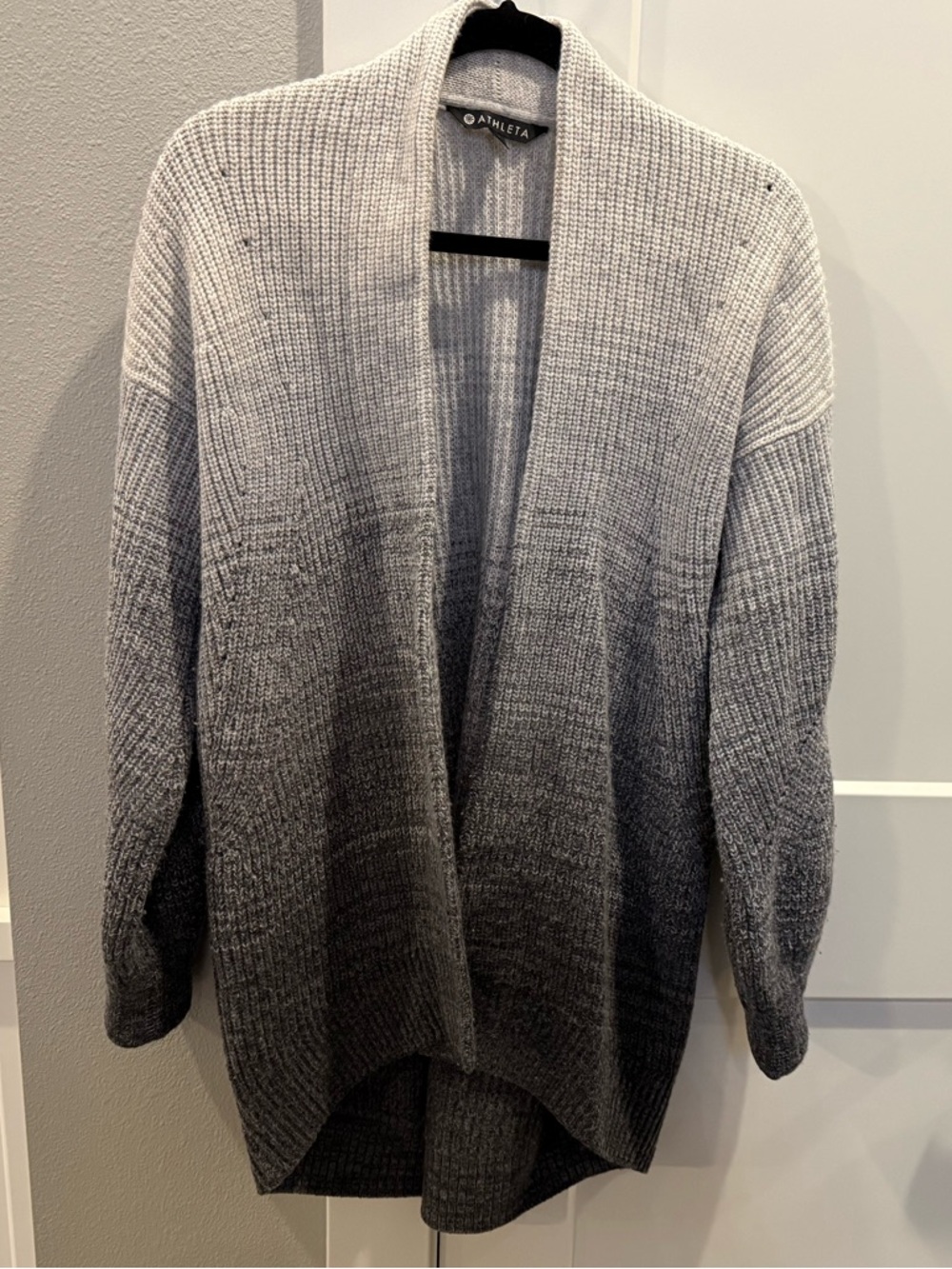 Athleta Women’s Ombre Open-Front Cardigan Sweater